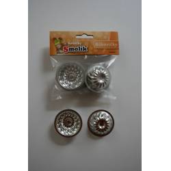 Formičky na cukroví bábovky 5cm 20ks - Smolík