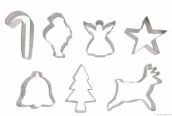 Vykrajovátka Vánoce set – 7ls - Ibili