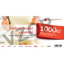 Dárkový poukaz v hodnotě 1000Kč do kamenného obchodu - Apolo77
