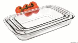 Skleněný pekáč set 3ks - Ibili