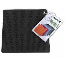 Silikonová podložka pod nádobí – černá 18x18cm - Silikomart