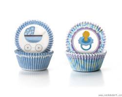 Papírové košíčky na muffiny Baby - Ibili