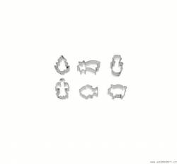 Sada vykrajovátek mikro- MIX - Smolík