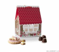 Krabička na cukroví domeček 4ks - Ibili