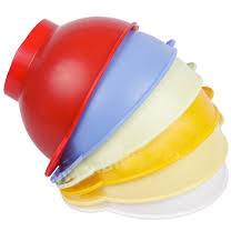 Umělohmotný trychtýř 16 cm - různé barvy - BIOWIN