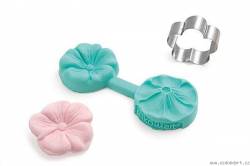 Silikonová forma na marcipán – květ - Silikomart