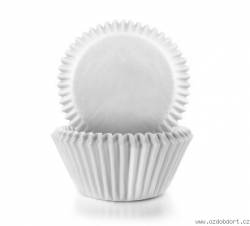 Papírové košíčky bílé 100ks - Ibili