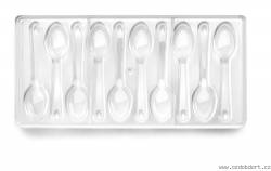 Forma na čokoládu - čokoládové lžičky CUCHARILLAS - Ibili