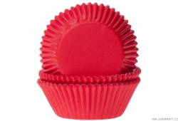Papírový košíček na muffiny červený 50ks - House of Marie