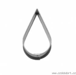 Vykrajovátko kapka 26×45 mm - Smolík