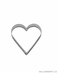 Vykrajovátko srdce větší 54×54 mm - Smolík