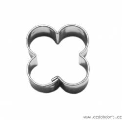 Mini vykrajovátko ve tvaru květu z pocínovaného plechu. - Smolík