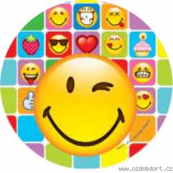 Jedlý papír smajlík mrkací - MEC 3 s.r.o.