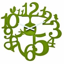 Plastové nástěnné hodiny pi:p - Koziol