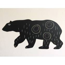 Nálepka na zeď Lední medvěd - Nalepovací tabule