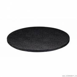 Podložka pod dort černá 30 cm - Decora