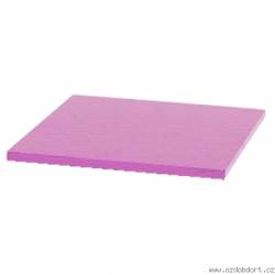 Podložka pod dort čtvercová růžová 20x20cm - Decora