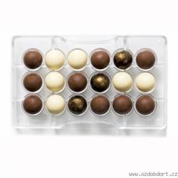 Forma na čokoládu kuličky 25-200X120X22MM - Decora
