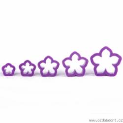 5- dílná sada vykrajovátek Petunia - Decora