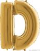 Nafukovací balónek písmeno D zlaté 102 cm - Grabo