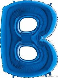 Nafukovací balónek písmeno B modré 102 cm - Grabo