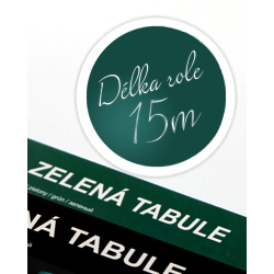 Zelená nalepovací tabule 45cm x 15m - Nalepovací tabule
