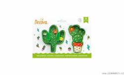 Kaktusy plastové vykrajovátko set 2 ks - Decora