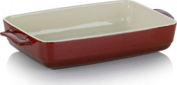 Pekáč MALIN, keramika, červená, 22x37,5x7cm - Kela