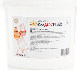 Smartflex Velvet Vanilka 7 kg (Potahovací a modelovací hmota na dorty) 0049 dortis