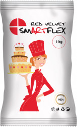 Smartflex Red Velvet Vanilka 1 kg v sáčku 0301 dortis