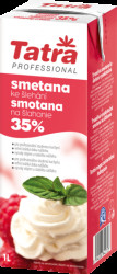 Živočišná šlehačka Tatra 35% (1 l) 6555 dortis