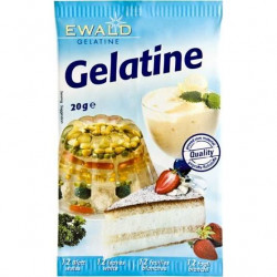 Plátková želatina 20 g 9520 dortis