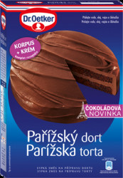 Dr. Oetker Pařížský dort (550 g) DO0064 dortis