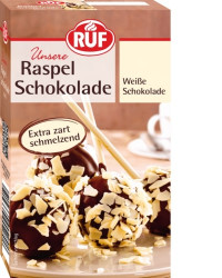 Čokoládové kousky bílá čokoláda 100g - RUF