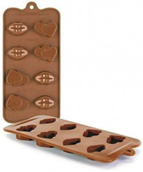 Silikonová forma na čokoládu- Sv. Valentýn - Ibili