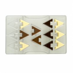 Forma na čokoládu 3D - trojúhelník - Decora