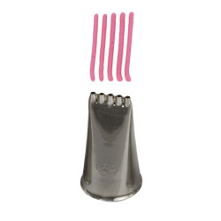 Cukrářská zdobící špička 134 pětilinka - Decora