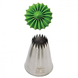 Cukrářská zdobící špička řezaná S/F18 - Decora