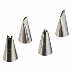 Sada koncovek na květiny 4ks