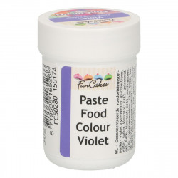 Gelová barva Fialová 30g - FunCakes