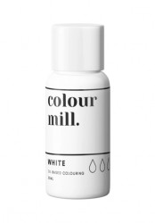 Olejová barva 20ml vysoce koncentrovaná bílá - colour mill