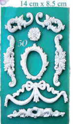 Silikonová forma ornamenty - Galias Moulds