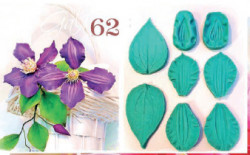 Silikonová forma žilkovač - Galias Moulds