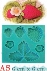 Silikonová forma jahody - Galias Moulds