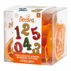 Vykrajováka číslice 9ks 7,5cm - Decora