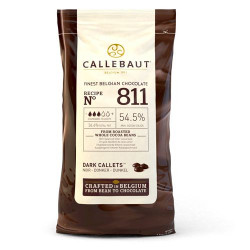 Kvalitní belgická čokoláda 1kg 54,5% 811 - Callebaut