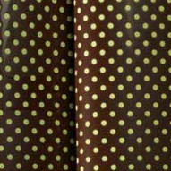 Transfer fólie 40x25cm zelené tečky - PCB