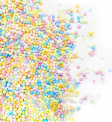 Zdobení vícebaravné mini perličky - máček 90g 0015 - Happy Sprinkles
