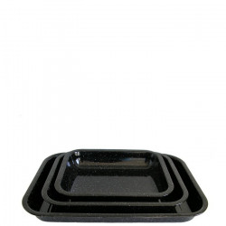 Smaltovaný pečící plech 37,5 x 30 x 6 cm Sfinx - Belis