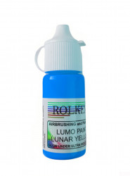 Neonová fluorescenční gelová barva 15ml Comer Blue - Rolkem
